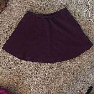 Deep, purple Forever 21 skirt